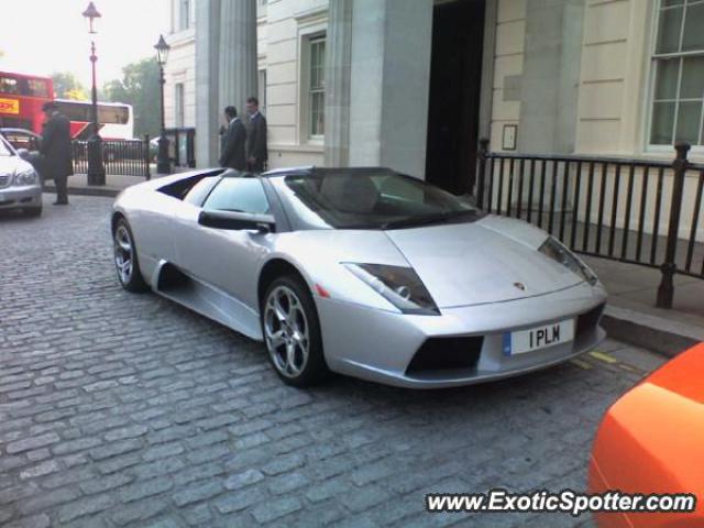 Lamborghini Murcielago spotted in London, United Kingdom