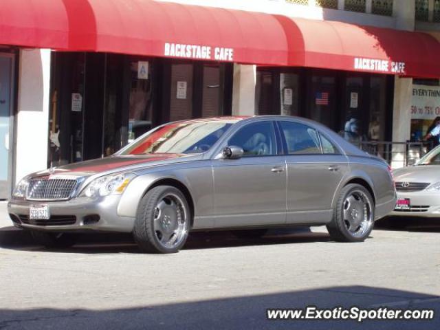 Mercedes Maybach spotted in Beverly Hills, California