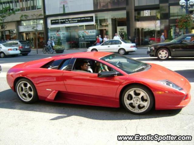 Lamborghini Murcielago spotted in Toronto, Canada