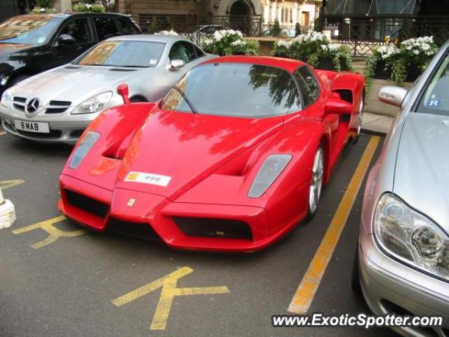 Ferrari Enzo spotted in London, United Kingdom