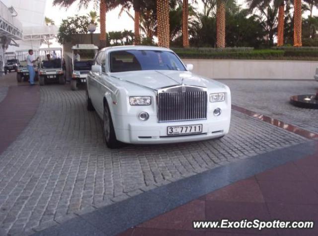 Rolls Royce Phantom spotted in Dubai, United Arab Emirates