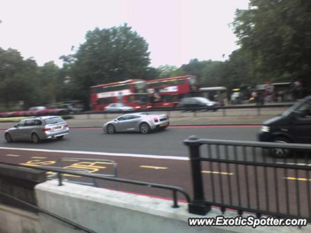 Lamborghini Gallardo spotted in London, United Kingdom