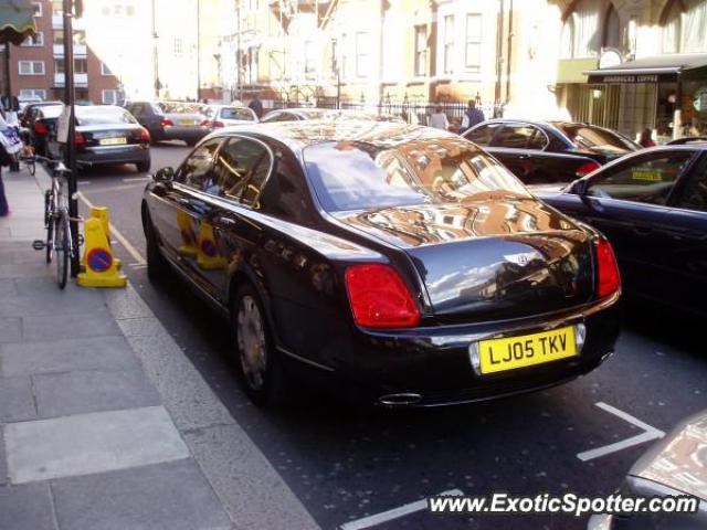 Bentley Continental spotted in South Kensington, United Kingdom