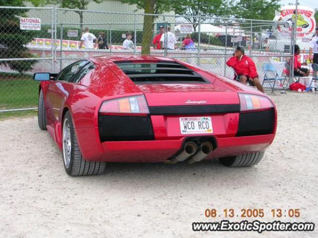 Lamborghini Murcielago spotted in Waukesha, Wisconsin