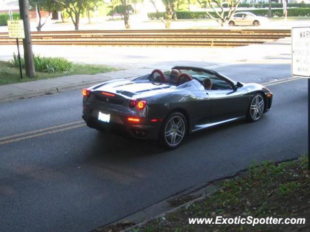 Ferrari F430 spotted in Hinsdale, Illinois