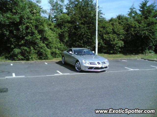 Mercedes SLR spotted in Bicester, United Kingdom