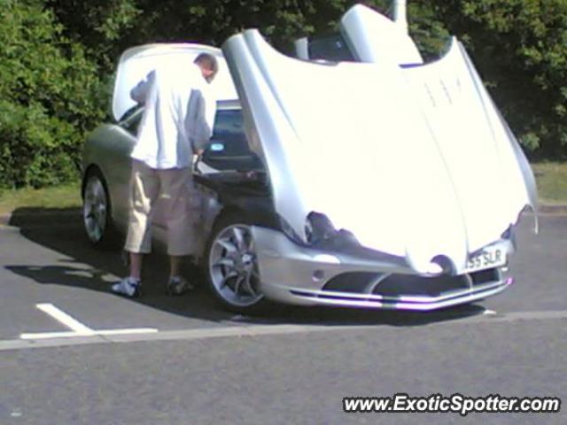 Mercedes SLR spotted in Bicester, United Kingdom