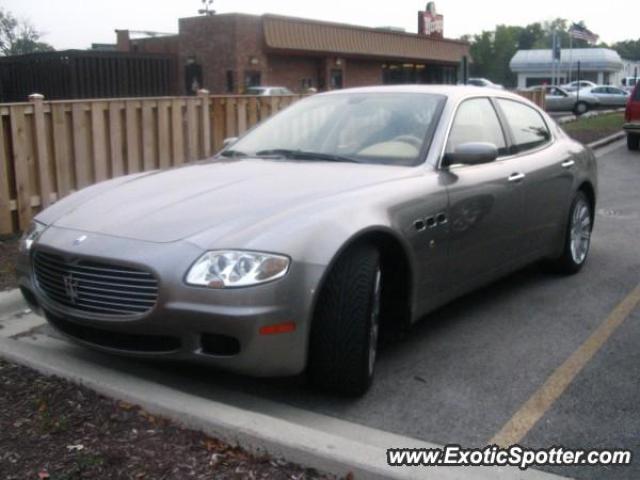 Maserati Quattroporte spotted in Clarendon Hills, Illinois