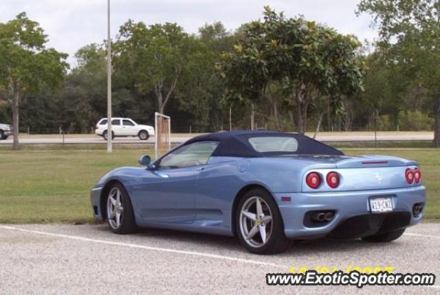 Ferrari 360 Modena spotted in Houston, Texas