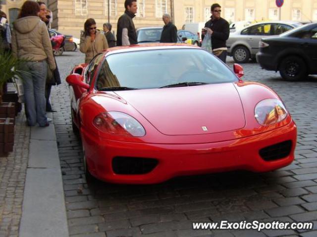 Ferrari 360 Modena spotted in Prague, Czech Republic