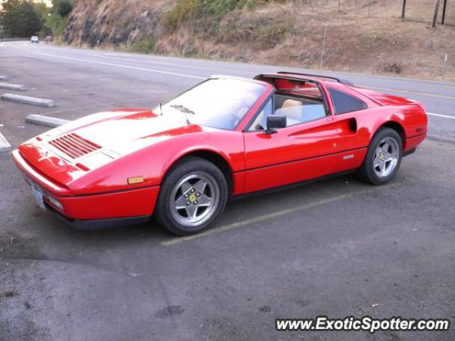 Ferrari 328 spotted in Mill City, Oregon