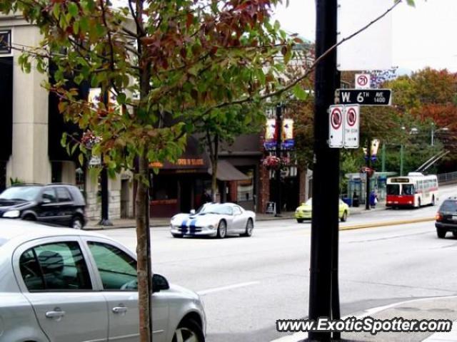 Dodge Viper spotted in Vancouver, Canada