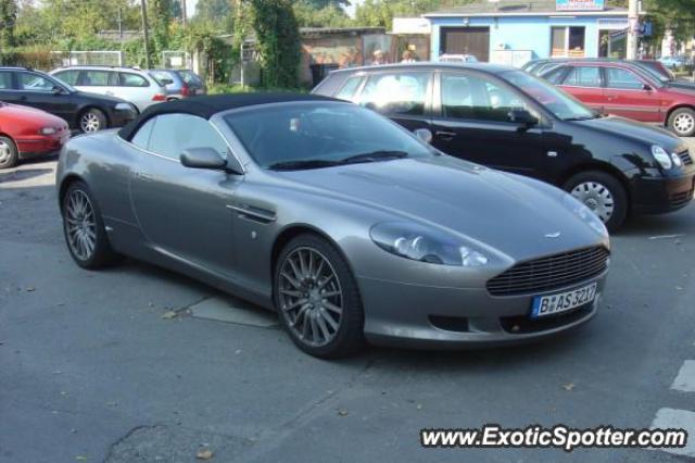 Aston Martin DB9 spotted in Dresden, Germany