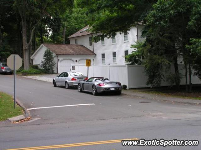 Porsche Carrera GT spotted in Westport, Connecticut