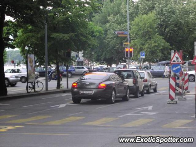 Bentley Continental spotted in Turin, Italy