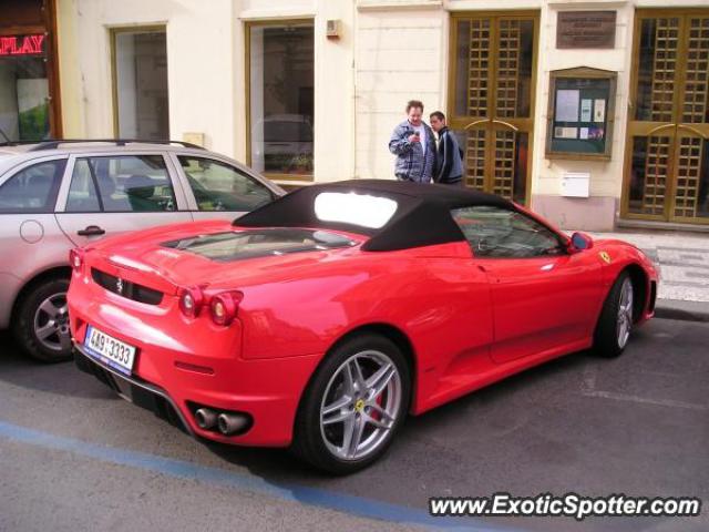 Ferrari F430 spotted in Prague, Czech Republic