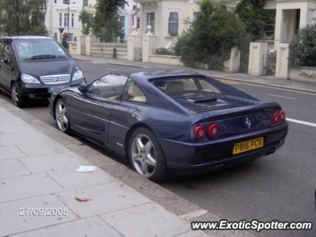 Ferrari F355 spotted in London, United Kingdom