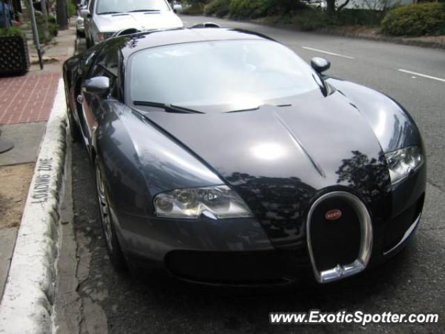 Bugatti Veyron spotted in Carmel, California