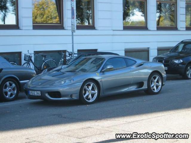 Ferrari 360 Modena spotted in Hamburg, Germany