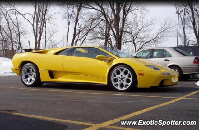 Lamborghini Diablo spotted in Ostend, Belgium