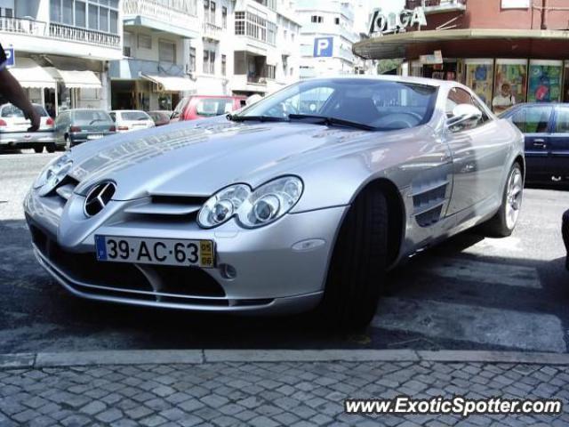 Mercedes SLR spotted in Lisboa, Portugal