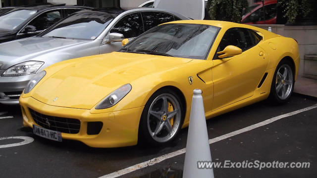 Ferrari 599GTB spotted in London, United Kingdom