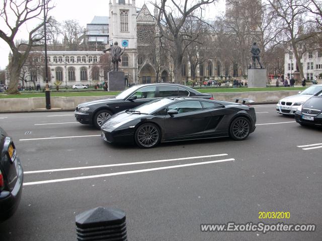 Lamborghini Gallardo spotted in London, United Kingdom