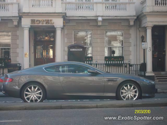 Aston Martin DB9 spotted in London, United Kingdom