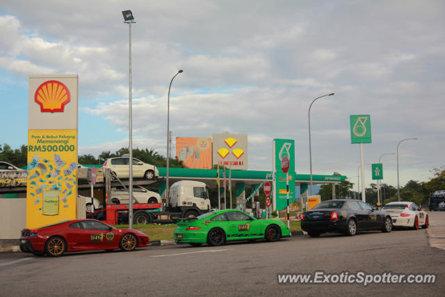 Porsche 911 GT3 spotted in Tapah, Malaysia