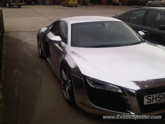 Audi R8 spotted in Manchester, United Kingdom