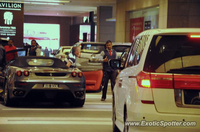 Ferrari F430 spotted in Bukit Bintang Kuala Lumpur, Malaysia