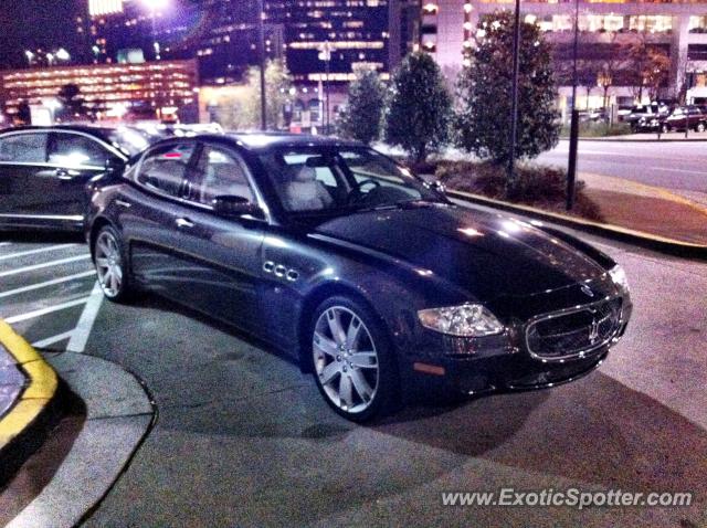 Maserati Quattroporte spotted in Atlanta, Georgia