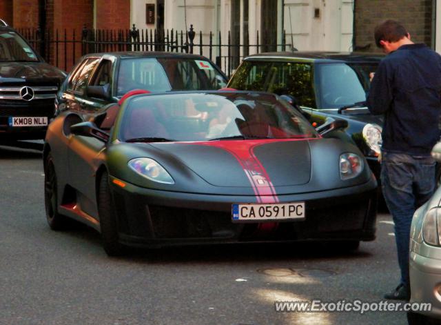 Ferrari F430 spotted in London, United Kingdom