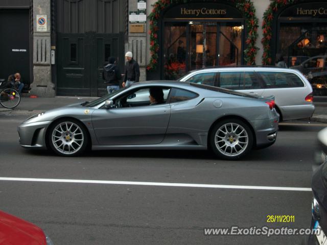 Ferrari F430 spotted in Milan, Italy