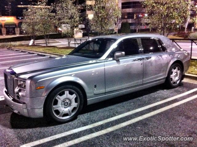 Rolls Royce Phantom spotted in Atlanta, Georgia