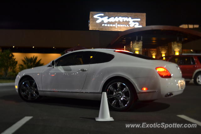 Bentley Continental spotted in Jacksonville, Florida