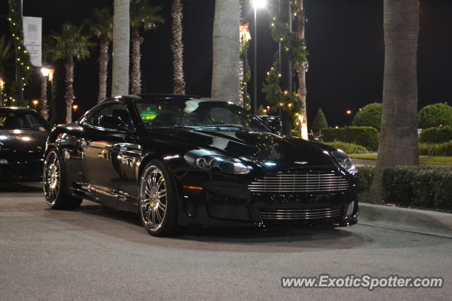 Aston Martin DB9 spotted in Jacksonville, Florida