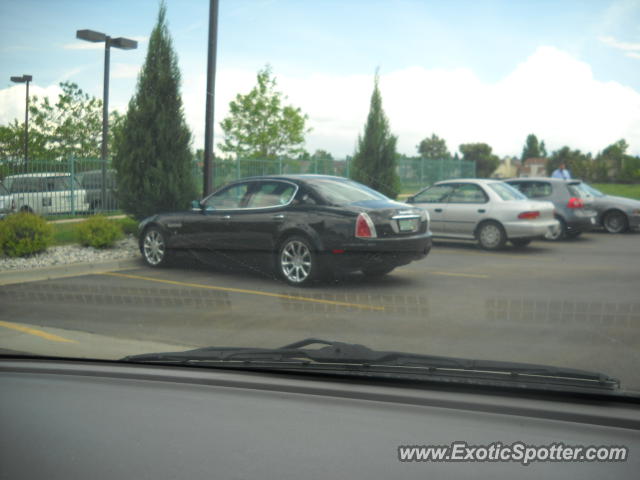 Maserati Quattroporte spotted in Parker, Colorado