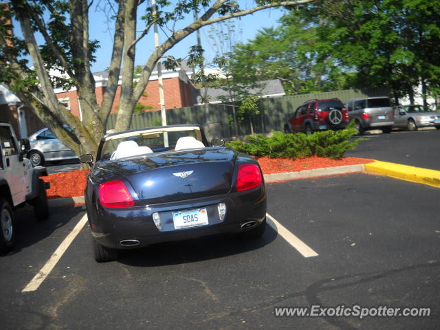 Bentley Continental spotted in New Canaan, Connecticut