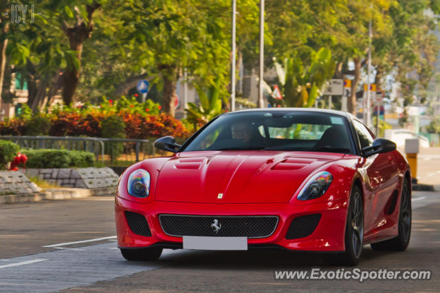 Ferrari 599GTB spotted in Hong Kong, China