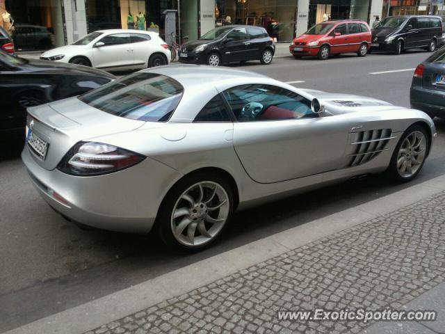 Mercedes SLR spotted in Berlin, Germany