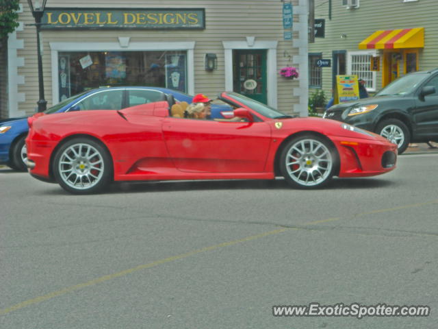 Ferrari F430 spotted in Kennebunkport, Maine