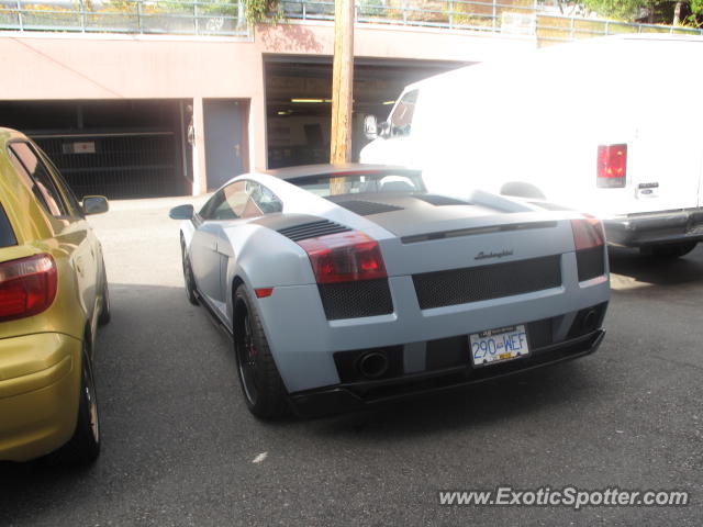 Lamborghini Gallardo spotted in Vancouver BC, Canada