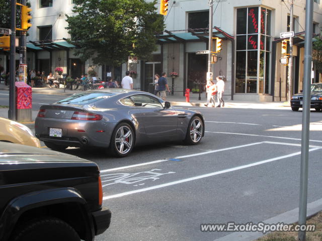 Aston Martin Vantage spotted in Vancouver BC, Canada