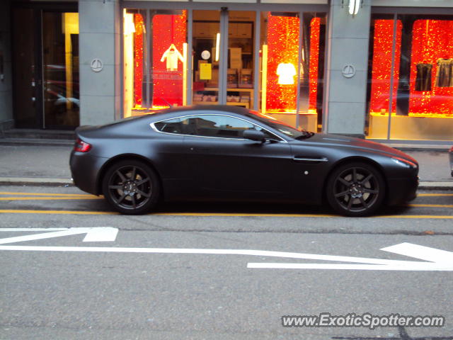 Aston Martin Vantage spotted in Zurich, Switzerland