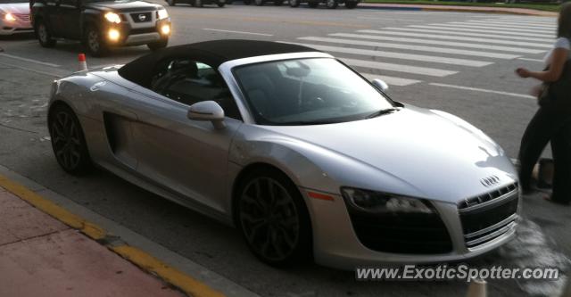 Audi R8 spotted in Ft. Lauderdale, Florida