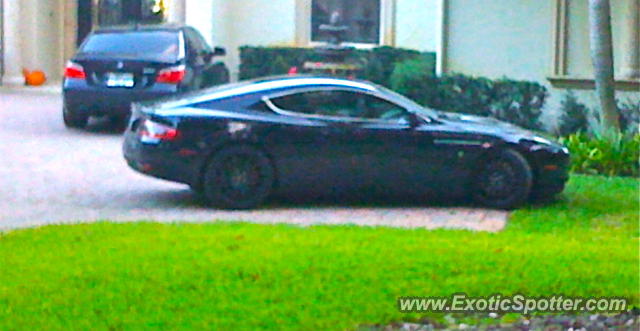 Aston Martin DB9 spotted in Windermere, Florida