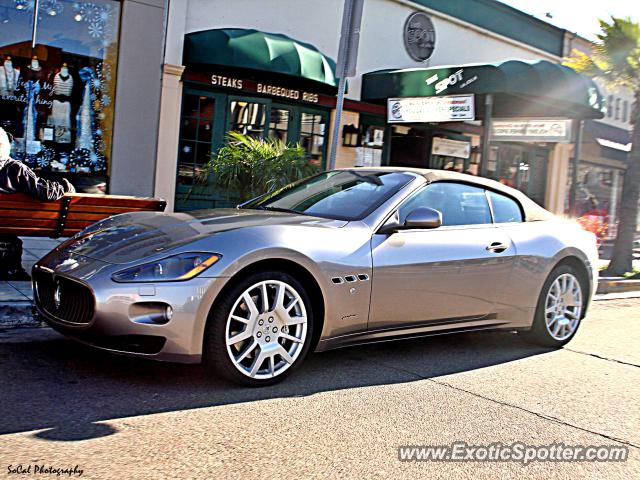 Maserati GranTurismo spotted in La Jolla, California