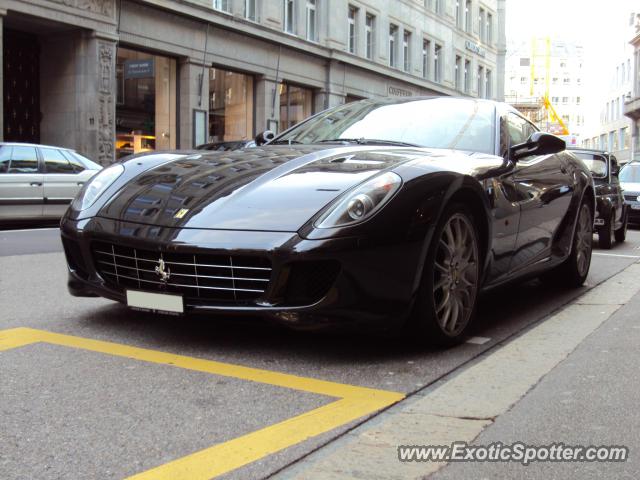 Ferrari 599GTB spotted in Zurich, Switzerland