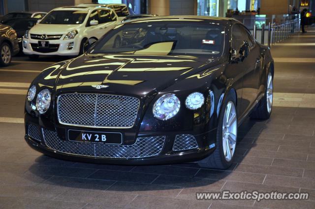 Bentley Continental spotted in Bukit Bintang Kuala Lumpur, Malaysia